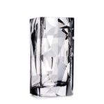Bình Hoa Rogaska Trụ Crystallization 26cm
