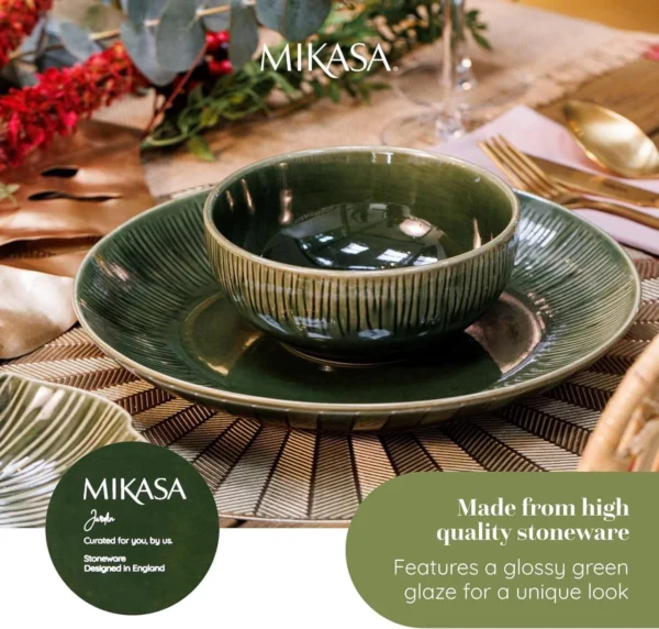 Bộ Chén Mikasa 10cm Xanh Sa Thạch Set 4
