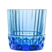 Ly Thủy Tinh America 20’s 300ml Màu Xanh Dương