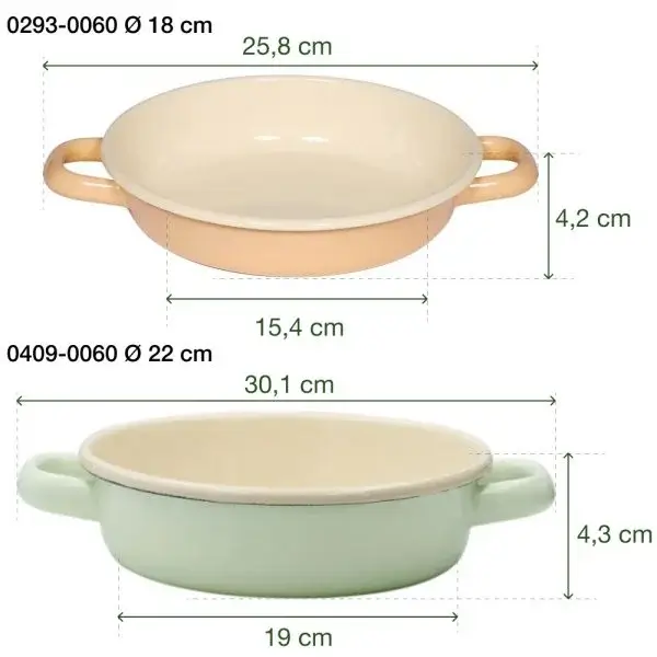 Chảo Riess 18cm Màu Vàng 0293
