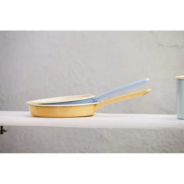 Chảo RIESS Classic 20cm 0290-006 Màu Vàng Và Xanh Blue
