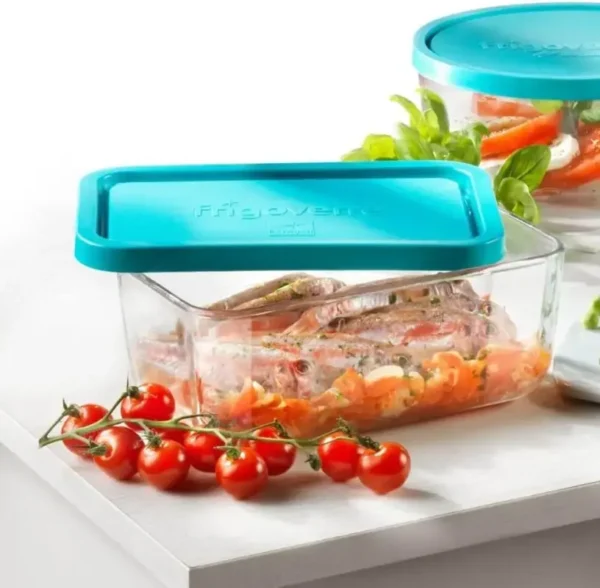 Hộp Thủy Tinh Chữ Nhật Frigoverre 400ml