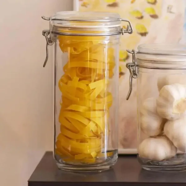 Hũ Thủy Tinh Có Nắp Đậy Kín Hơi Fido 1L