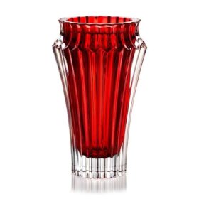 Lọ Hoa Pha Lê Crown Jewel Rogaska Red 25cm