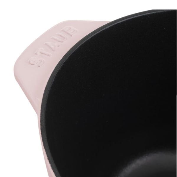 Nồi Gang Tròn Staub Chistera 16cm 1.75L Màu Hồng