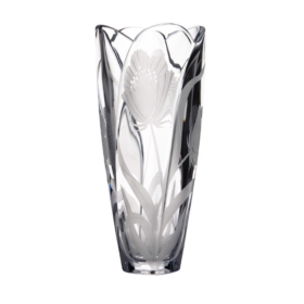 Bình Hoa Bom Bốn Múi Mài Hoa 3D 30cm