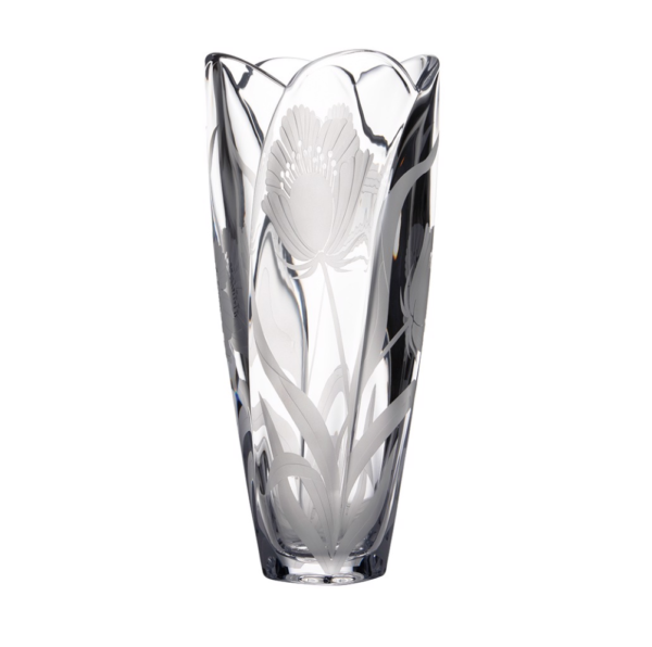 Bình Hoa Bom Bốn Múi Mài Hoa 3D 30cm