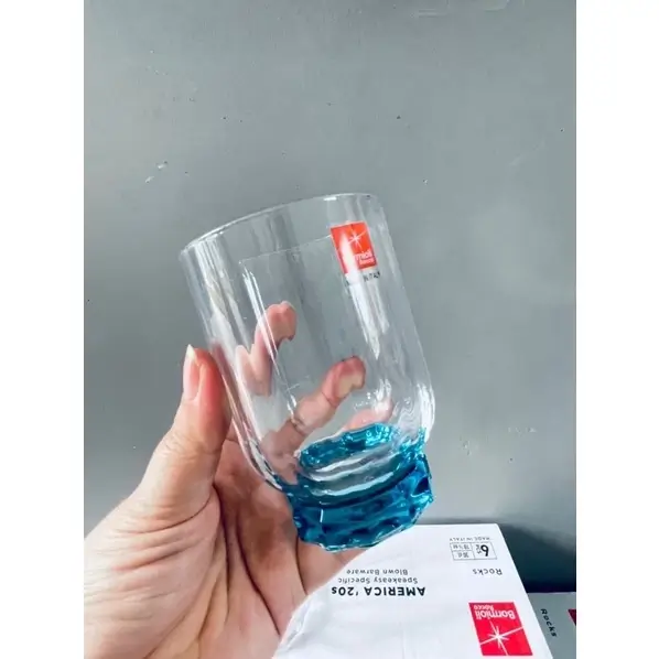 Ly Thủy Tinh Florian 300ml Màu Xanh
