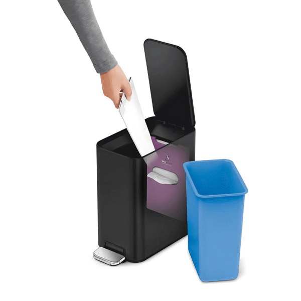 Thùng Rác Simplehuman 5L Chữ Nhật 3 Màu