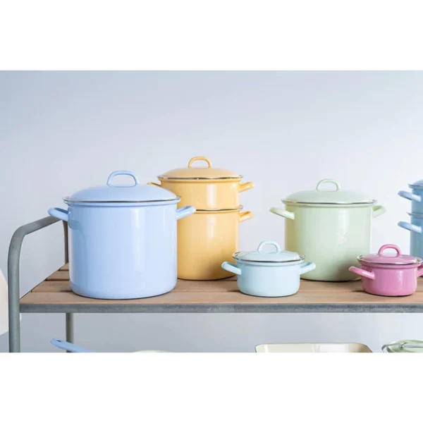 Nồi RIESS 24cm 8L Màu Xanh 0275-006