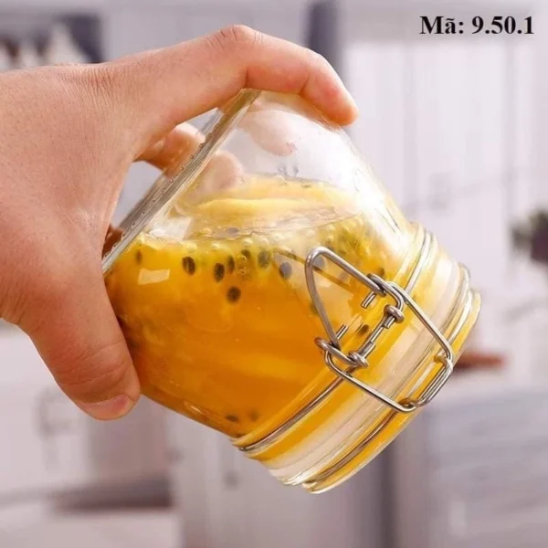 Hủ Thủy Tinh Nắp Cài Kín Hơi Fido 750ml
