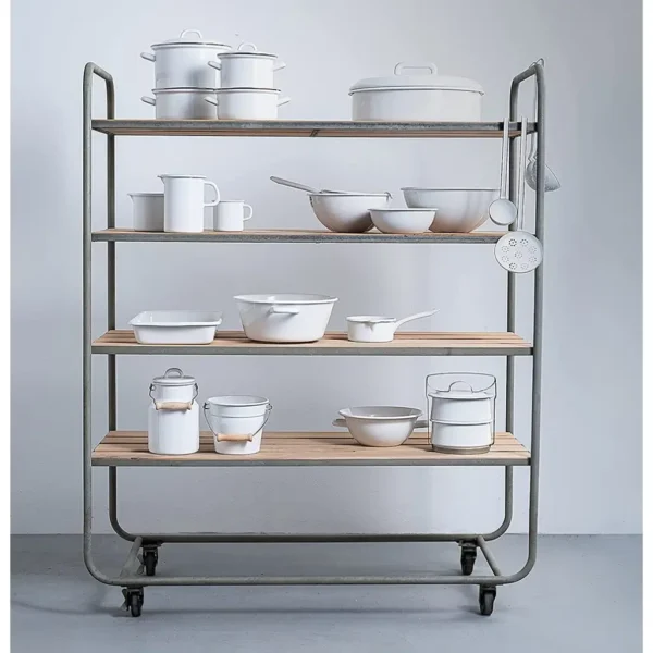 Nồi Riess Kèm Nắp 20cm 2L Màu Trắng