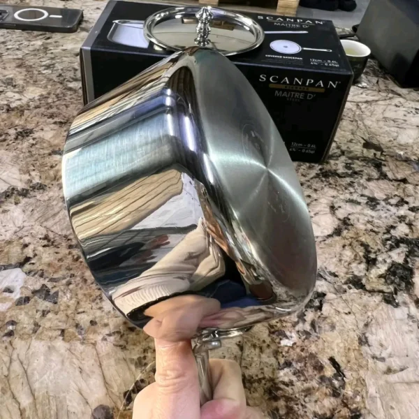 Quánh Scanpan 12cm 0.6L Có Nắp(083421113511)