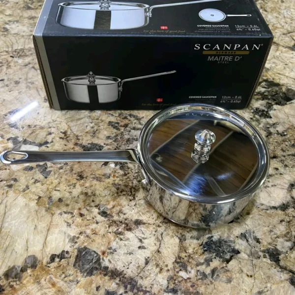 Quánh Scanpan 12cm 0.6L Có Nắp(083421113511)