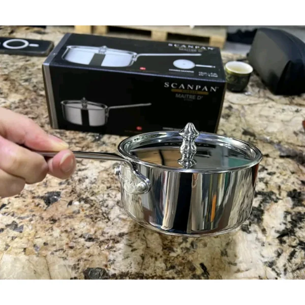Quánh Scanpan 12cm 0.6L Có Nắp(083421113511)