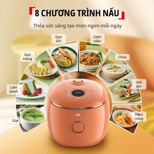 Nồi Cơm Mini Tefal POP RK535 0,7 Lít Chính Hãng