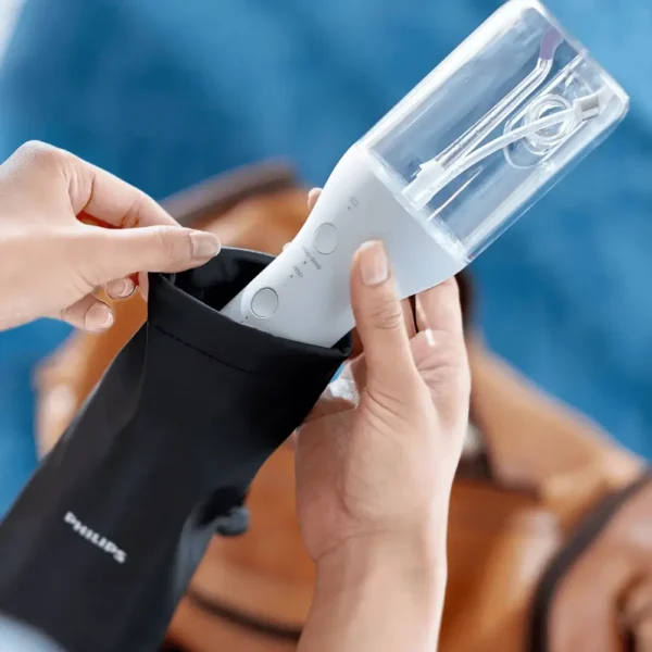 Máy Tăm Nước Cầm Tay Philips Sonicare HX3826/31 Màu Trắng