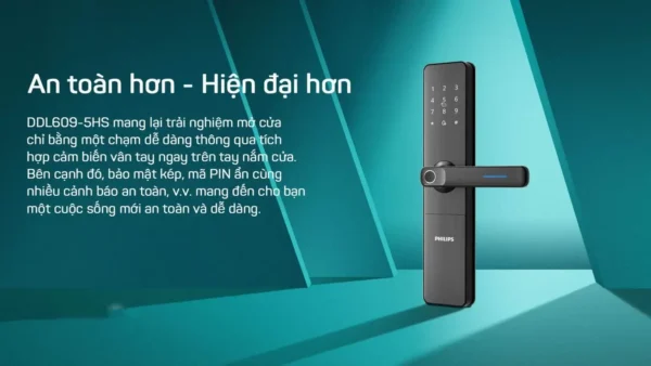 Khóa thông minh Philips DDL609-5HS