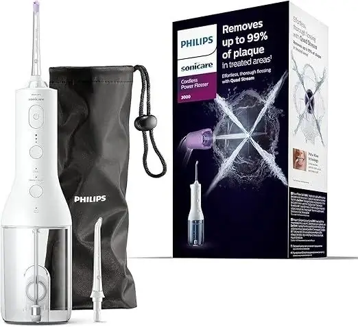 Máy Tăm Nước Cầm Tay Philips Sonicare HX3826/31 Màu Trắng