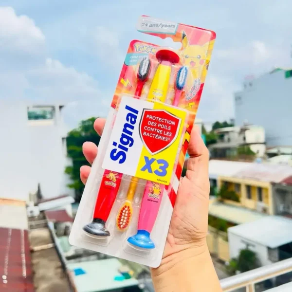 Bộ bàn chải đánh răng trẻ em Signal Set 3