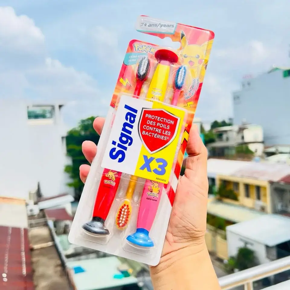 Bộ bàn chải đánh răng trẻ em Signal Set 3 35 cloud image 1770112223452 03022026165023 hang phap set 3 ban chai danh rang cho be signal 1