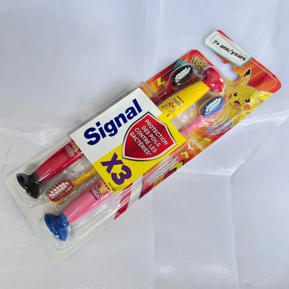 Bộ bàn chải đánh răng trẻ em Signal Set 3