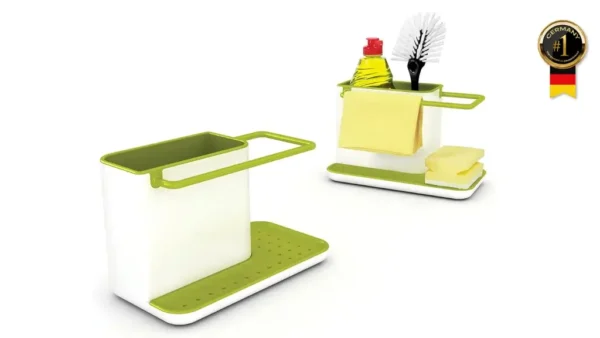 Khay Đựng Dụng Cụ Bồn Rửa Tự Khô Joseph Joseph Caddy Màu Xanh Lá-5028420850215