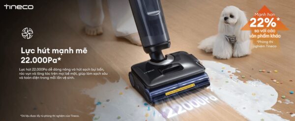 Máy Hút Bụi Lau Nhà Tineco Floor One i7 Steam – Hàng Chính Hãng