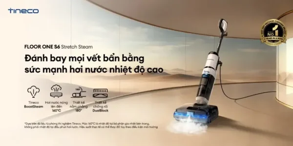 Máy lau sàn hơi nước Tineco FLOOR ONE S6 Steam
