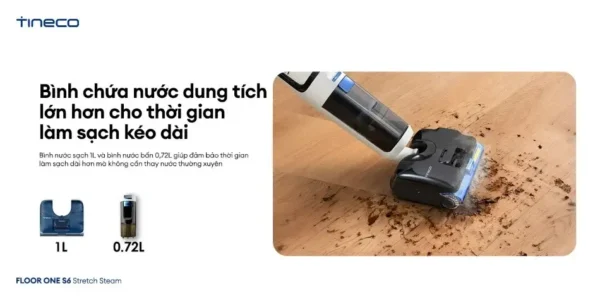 Máy lau sàn hơi nước Tineco FLOOR ONE S6 Steam