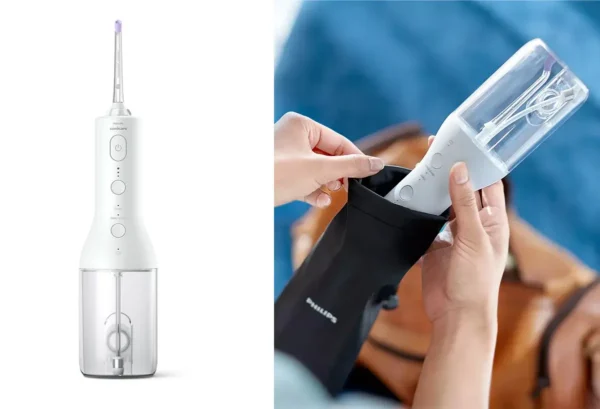 Máy Tăm Nước Cầm Tay Philips Sonicare HX3826/31 Màu Trắng