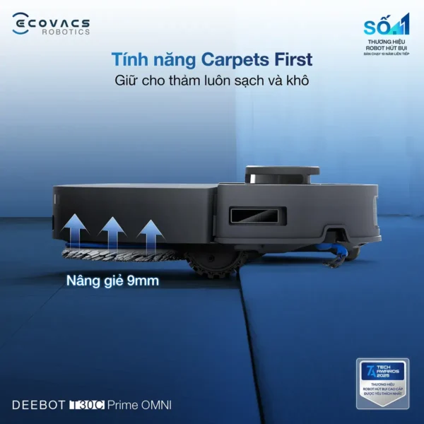 Robot Hút Bụi Lau Nhà Ecovacs Deebot T30C Prime OMNI 2 Màu