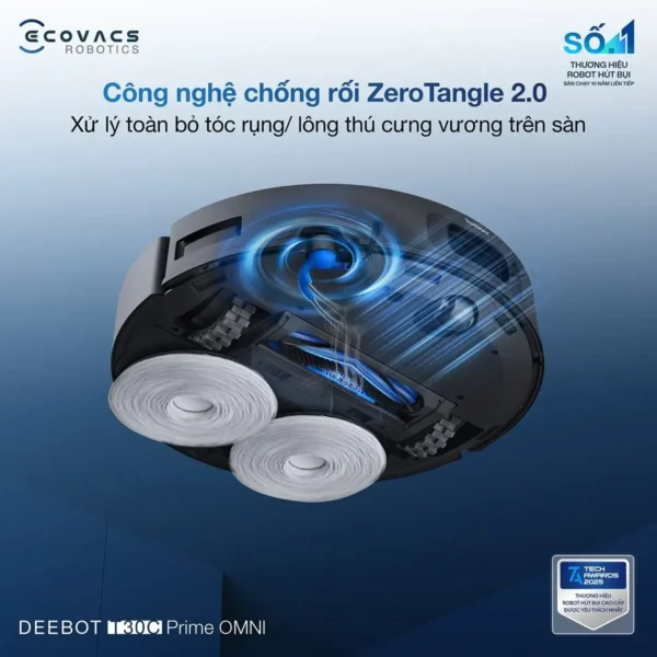 Robot Hút Bụi Lau Nhà Ecovacs Deebot T30C Prime OMNI 2 Màu