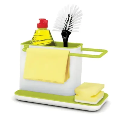 Khay Đựng Dụng Cụ Bồn Rửa Tự Khô Joseph Joseph Caddy Màu Xanh Lá-5028420850215