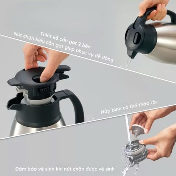 Bình giữ nhiệt chân không Zojirushi SH-HC10-XA 1L-T4974305719799